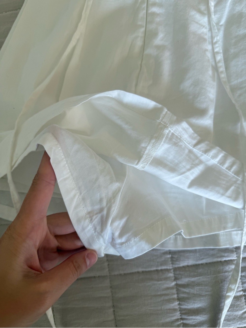 Princess Polly White Sleeveless Mini Dress with Back Tie - Picture 5 of 6